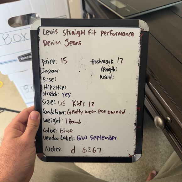 Levi’s Straight Fit Performance Denim Jeans US Kid's 12m - Picture 7 of 7